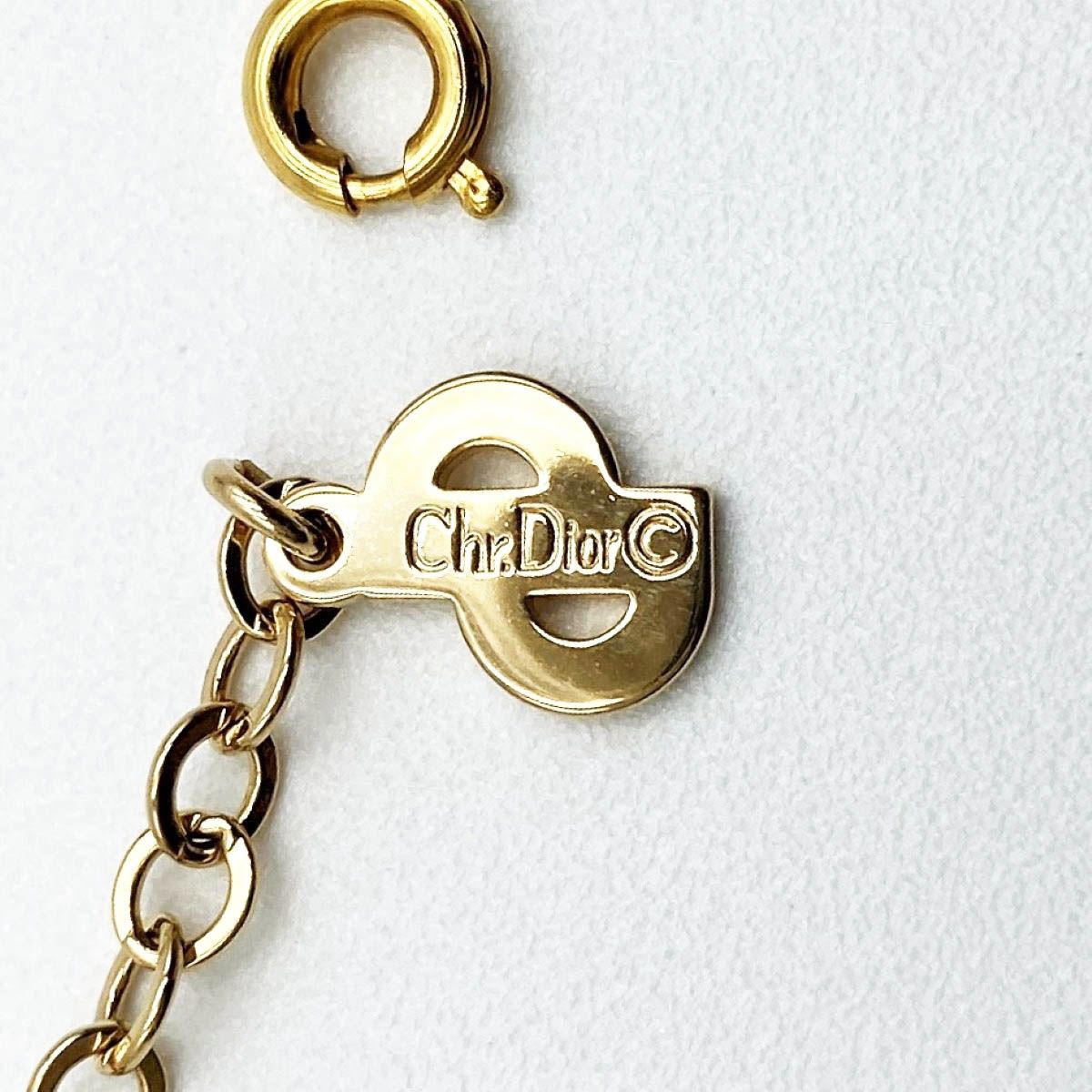 中美品 Christian Dior クリスチャンディオール ネックレス