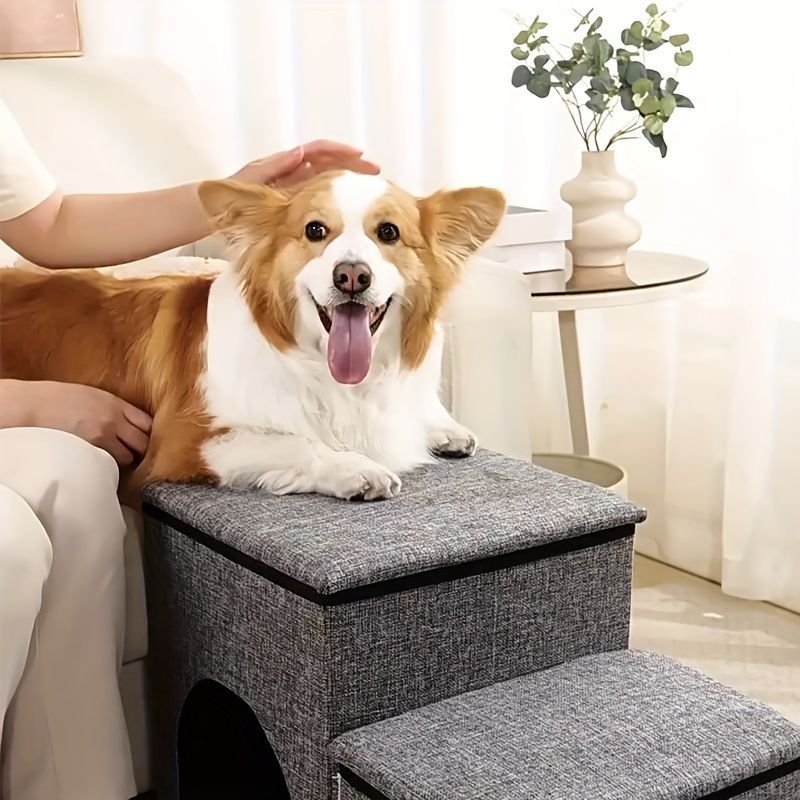 犬用階段 収納ボックス