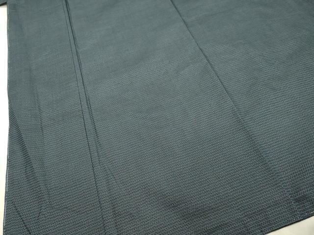平和屋着物○男性 本場大島紬 120亀甲 総詰め 大丸扱い 正絹 逸品