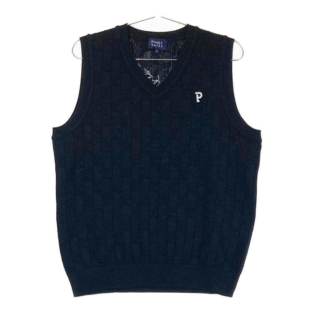 サイズ：2 PEARLY GATES パーリーゲイツ 2023年モデル ニットベスト