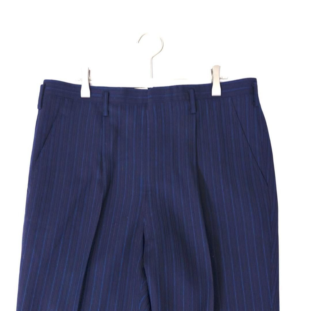 美品 イヴサンローラン スカートスーツ セットアップ ネイビー ウール SAINT LAURENT - Vintage イヴサンローラン Yves Saint Laurent