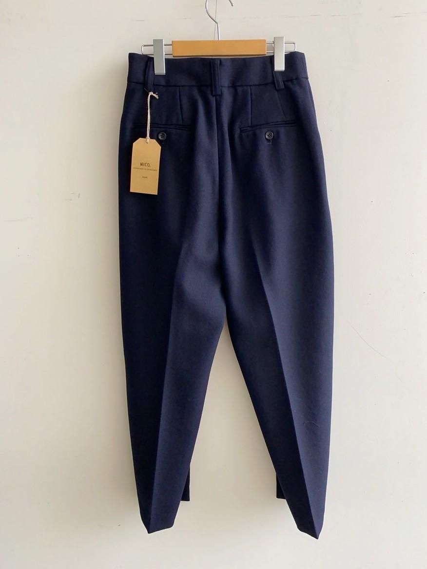 ウールサージパンツ