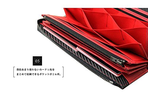 Ｌ字ラウンドファスナー束入 ファイバーキュアウォレット