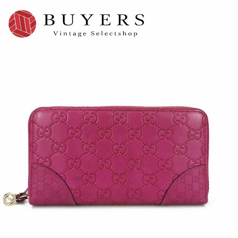中古】グッチ ラウンドファスナー長財布 GUCCI 323397 GG