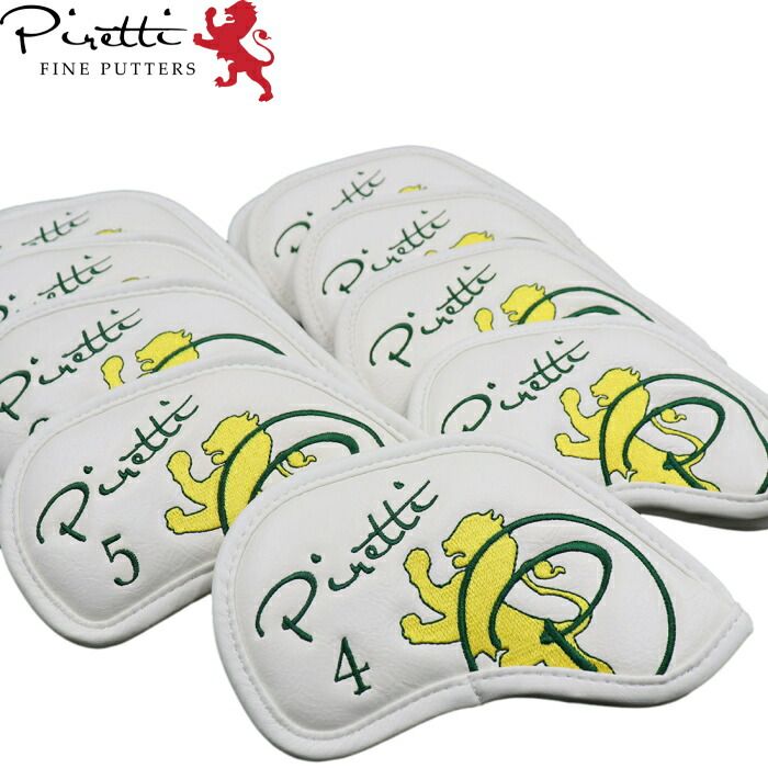 Piretti ピレッティ PR-IR0002 Iron Cover Set アイアンカバーセット X 4 5 6 7 8 9 PW AW SW 10個組 数量 オーガスタ