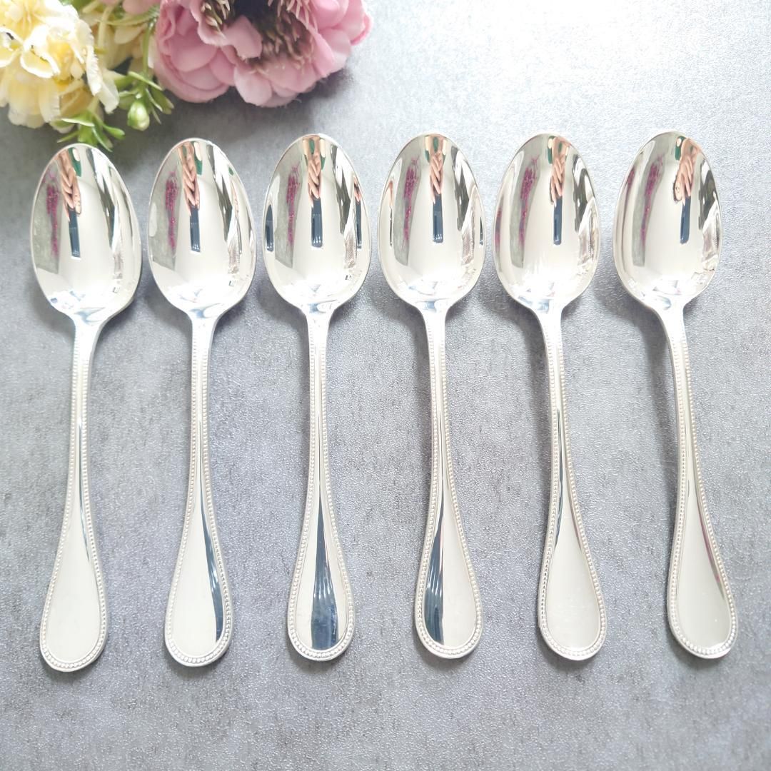 クリストフル パール コーヒースプーン 6点