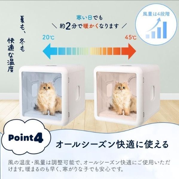 ペット用品　ドライヤーハウス　激安！！ 楽天市場】ペット ドライヤー ハウス ボックス ペットドライ