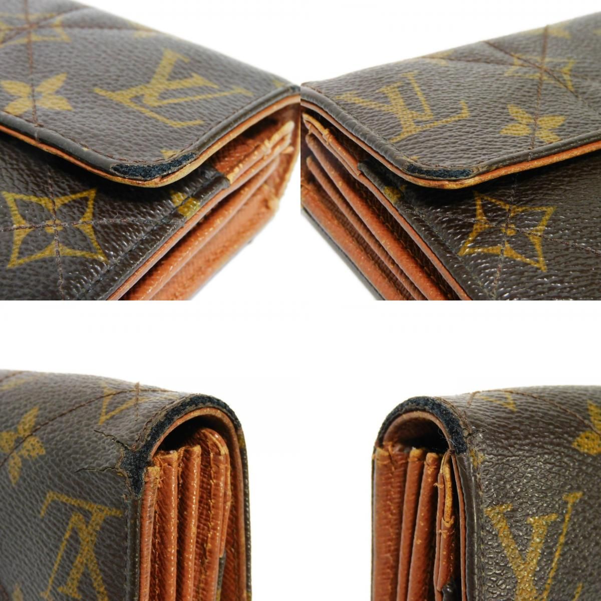 LOUIS VUITTON ルイ・ヴィトン ポルトフォイユ・サラ ターンロック 