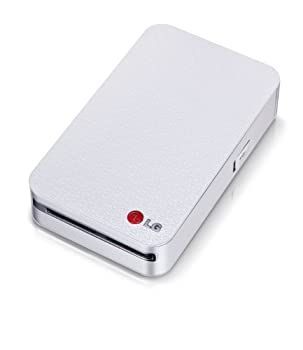 非常に良い LG モバイルプリンター Pocket Photo ホワイト-シルバー PD233 スマートフォン連動