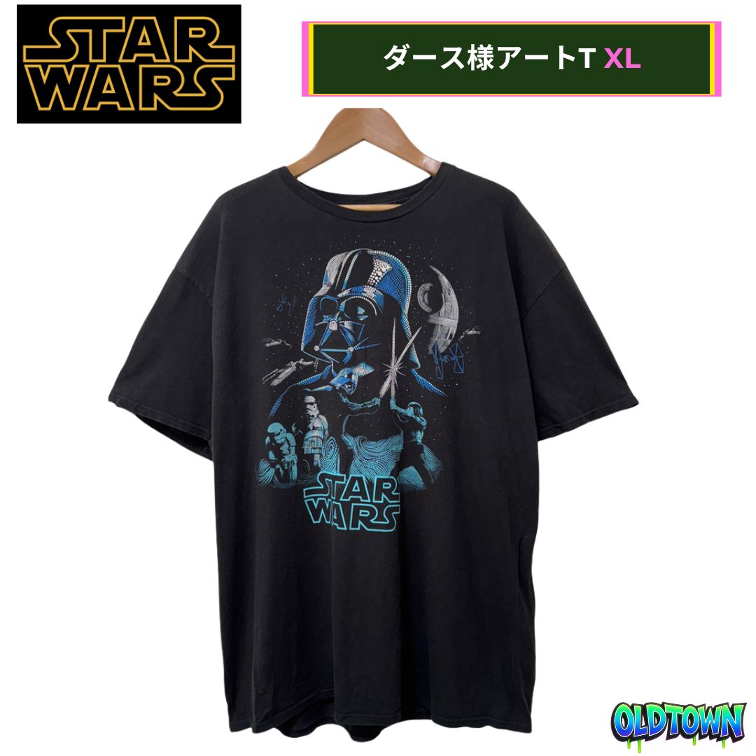 スターウォーズ Tシャツ XLサイズ ブラック STAR WARS Darth Vader 
