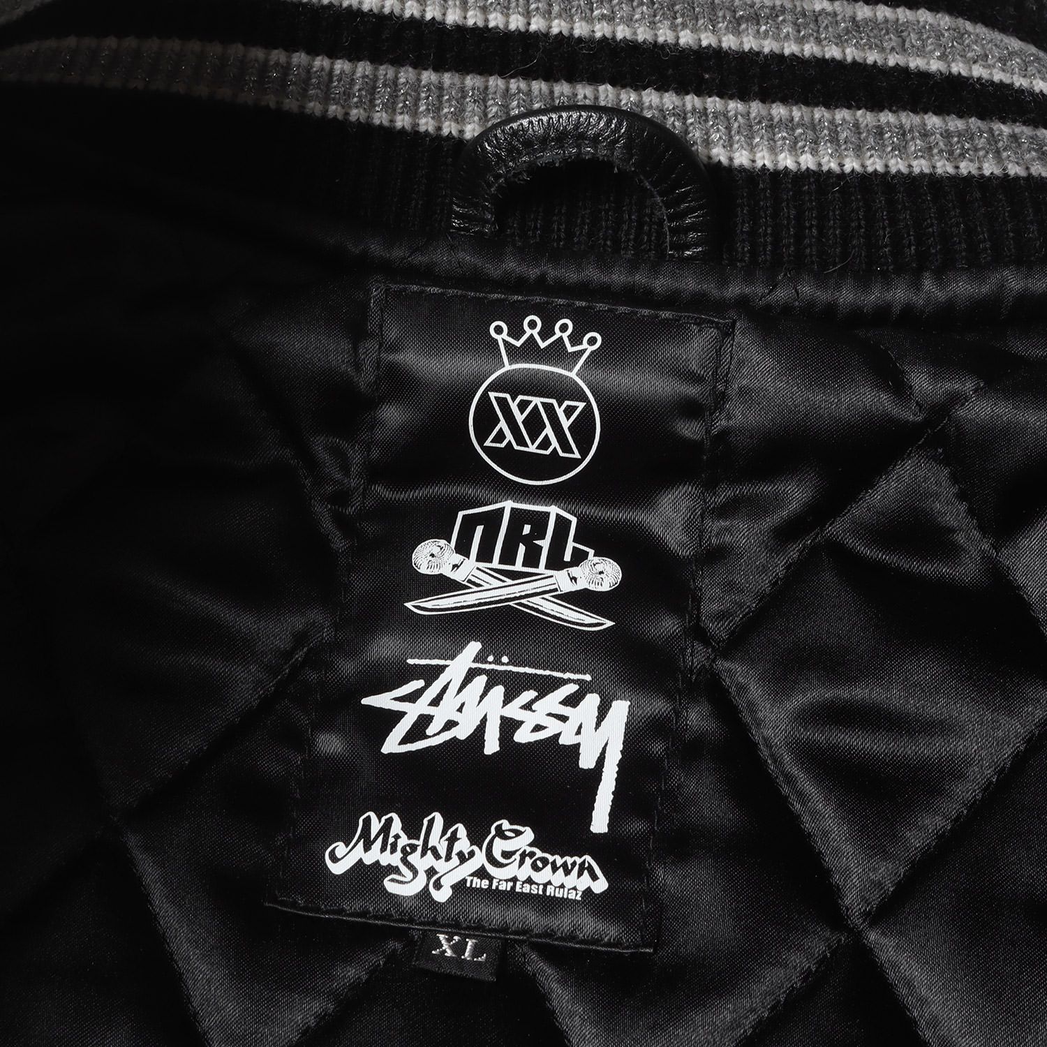 STUSSY ステューシー ジャケット サイズ:XL NINE RULAZ LINE MIGHTY 