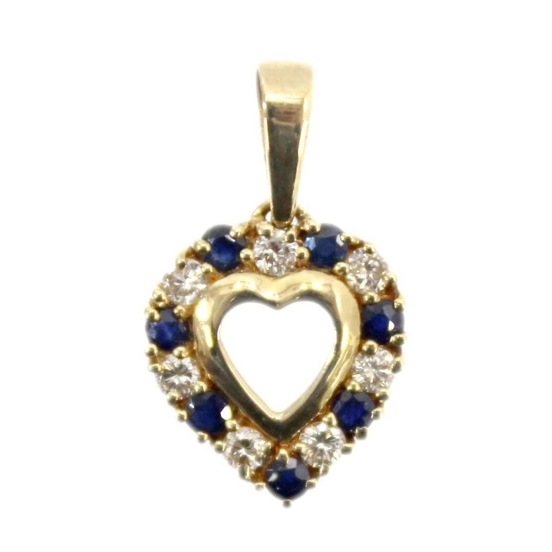 K18 ダイヤ ダイヤモンド 0.28ct クロス ペンダントトップ K18YG GENJ 