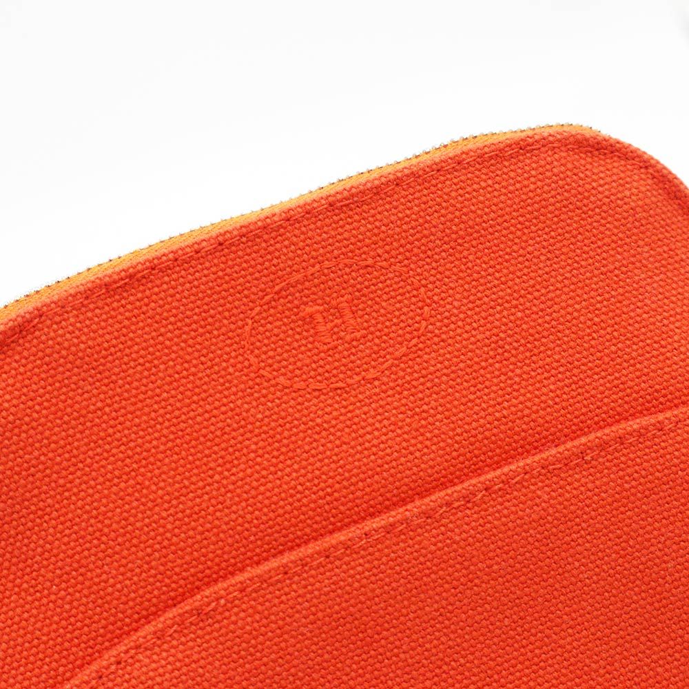 エルメス ボリード 16 ミニミニ コスメ 化粧ポーチ コットン100  