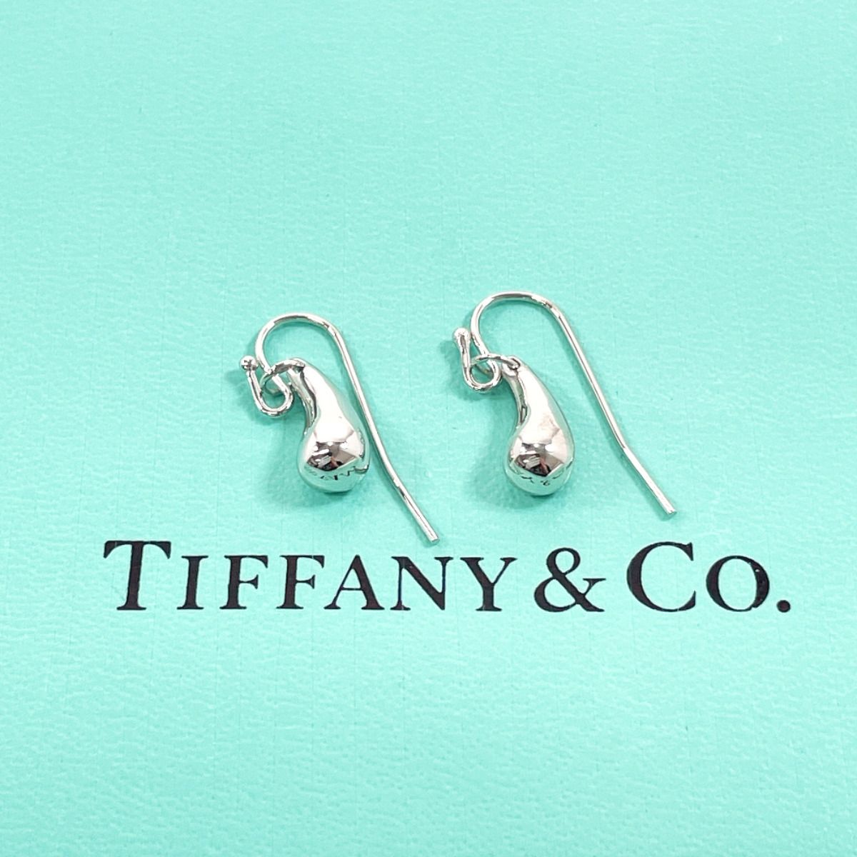 ティファニー ピアス ティアドロップ エルサペレッティ シルバー