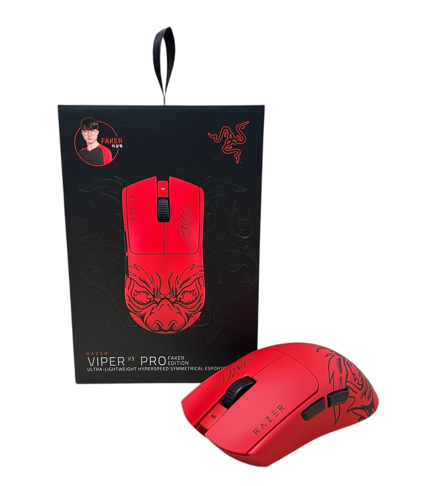 Razer レイザー Razer ゲーミングマウス Viper V3 Pro Faker Edition RZ01-05120500-R3M1 家電|027