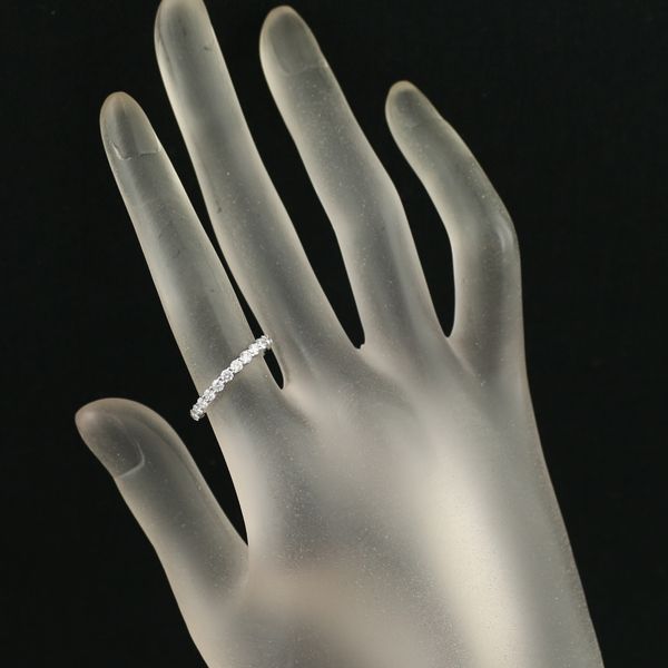 MIKIMOTO　エタニティリング　ツイストリング　ダイヤモンド リング 10号 MIKIMOTO - ミキモト リング ダイヤ ダイヤモンド 0.45ct ハーフ