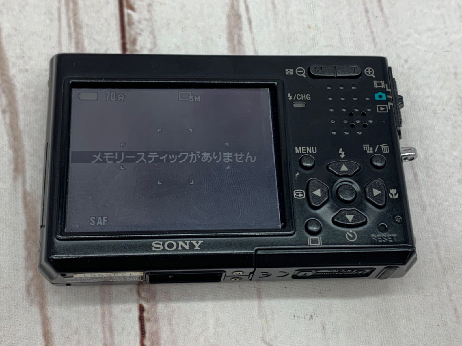 【動作確認済】SONY ソニー Cyber-Shot DSC-T100 ブラック Amazon.com : Sony Cybershot DSC-T100 8.1MP Digital Camera