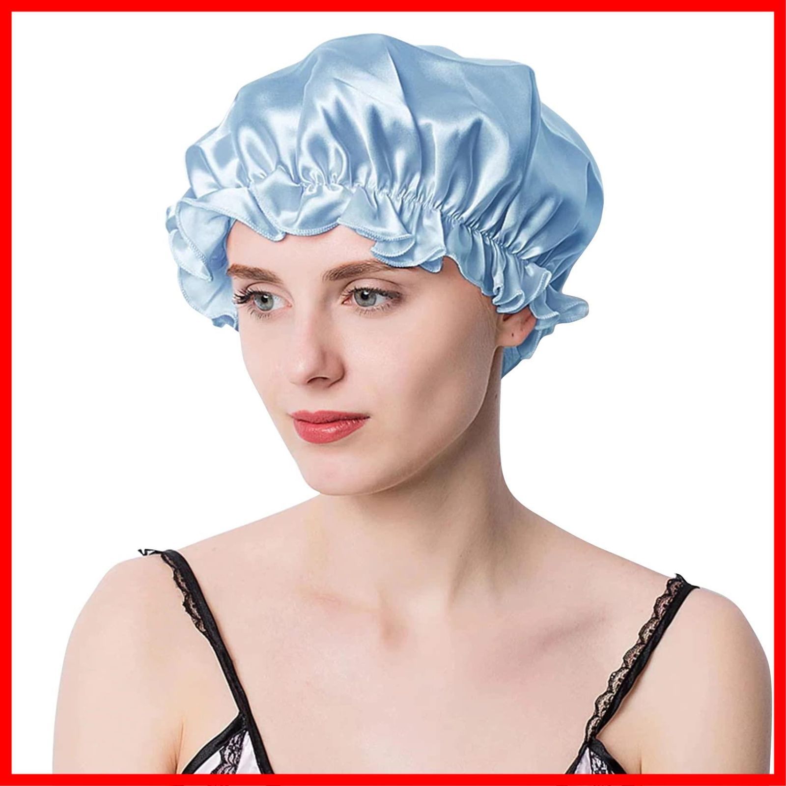 誕生日プレゼント 髪質改善/摩擦軽減/頭皮保湿 ヘッドウェア ロングヘア用 シルク シルク ナイトキャップ ナイトキャップ 美髪 19匁ヘアキャップ 渡辺直美 シルクキャップ シルク100% 天然 [YA