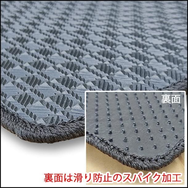 スバル フォレスター SL系 SL5 SLG 防水 ゴムフロアマット ラバータイプ 社外