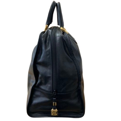 ♪LOEWE ロエベ ブラック 黒 ボストンバッグ レザー かばん