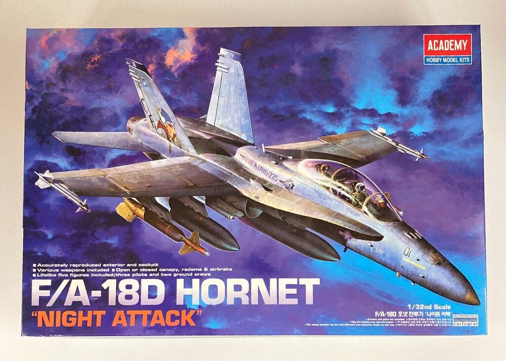 ACADEMY 1|32 F|A-18D HORNET NIGHT ATTACK 12103