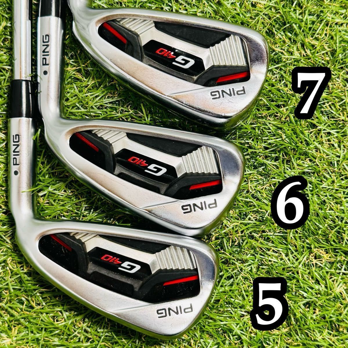 【良品】初心者推奨 ピン G430 黒ドット メンズアイアンセット 5本 S 良品】初心者推奨 ピン G430 黒ドット メンズアイアンセット 5本 S