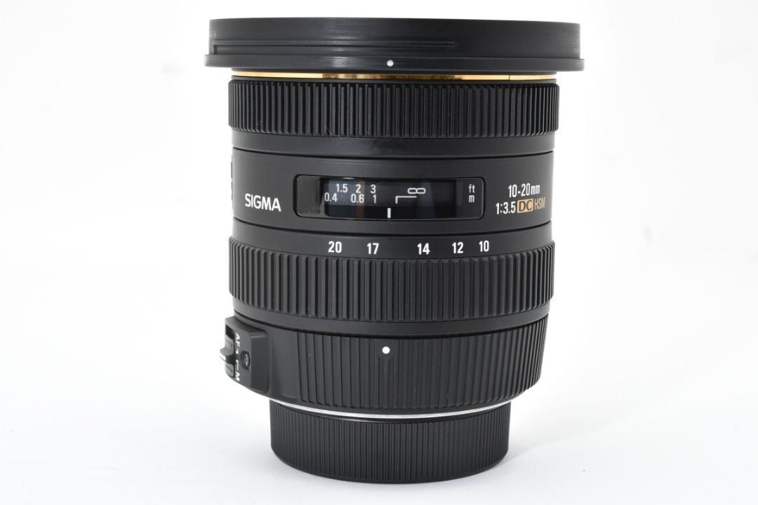 ★美品★シグマ 10-20mm f3.5 EX HSM ニコン元箱付き#1390 ☆美品☆シグマ 10-20mm f3.5 EX HSM ニコン元箱付き#1390 - メルカリ