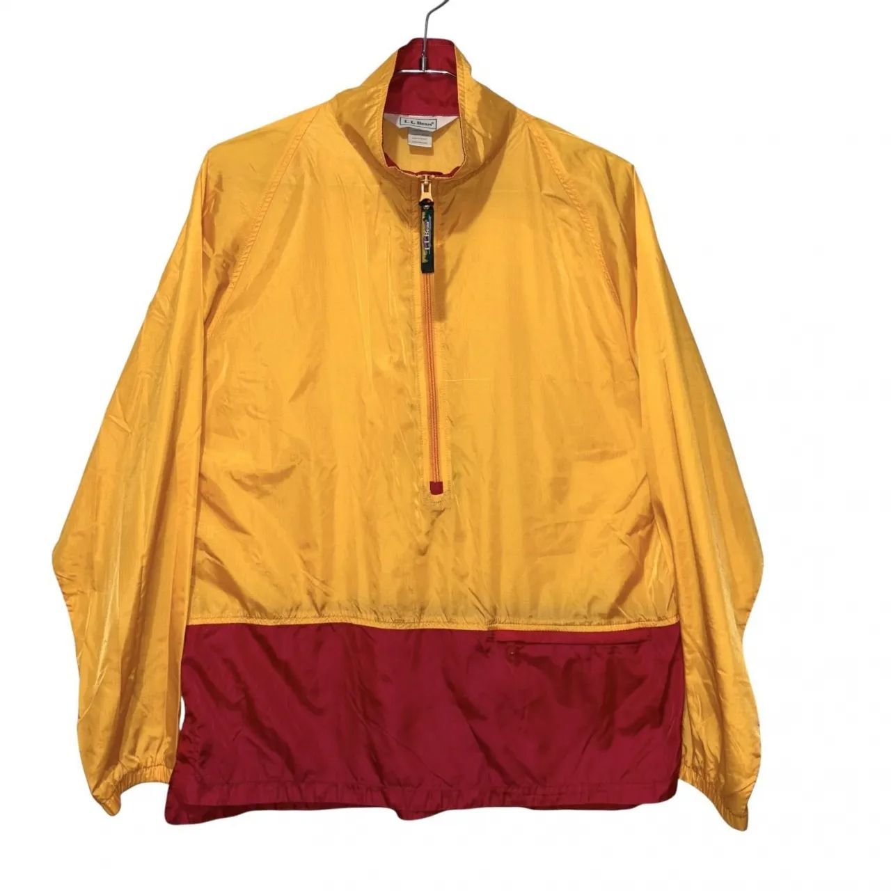 00s L.L.BEAN Nylon Half zip Pullover W