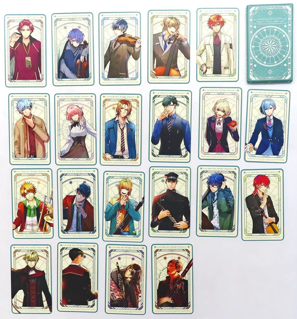 中古】キャラカード 集合 タロット風カード21枚セット 「金色のコルダ 中古】キャラカード 集合 タロット風カード21枚セット 「金色のコルダ