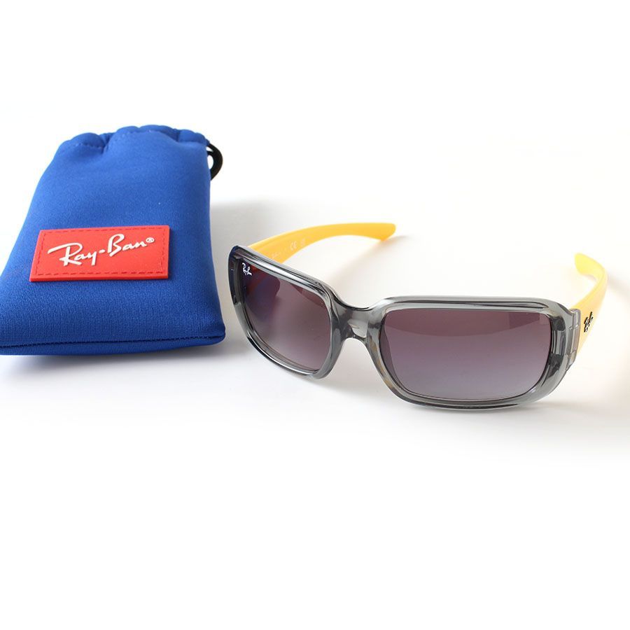 MFI25094 ♥ Ray-Ban レイバン サングラス キッズ アイウェア グレー×イエロー RJ9072S 7078|8G