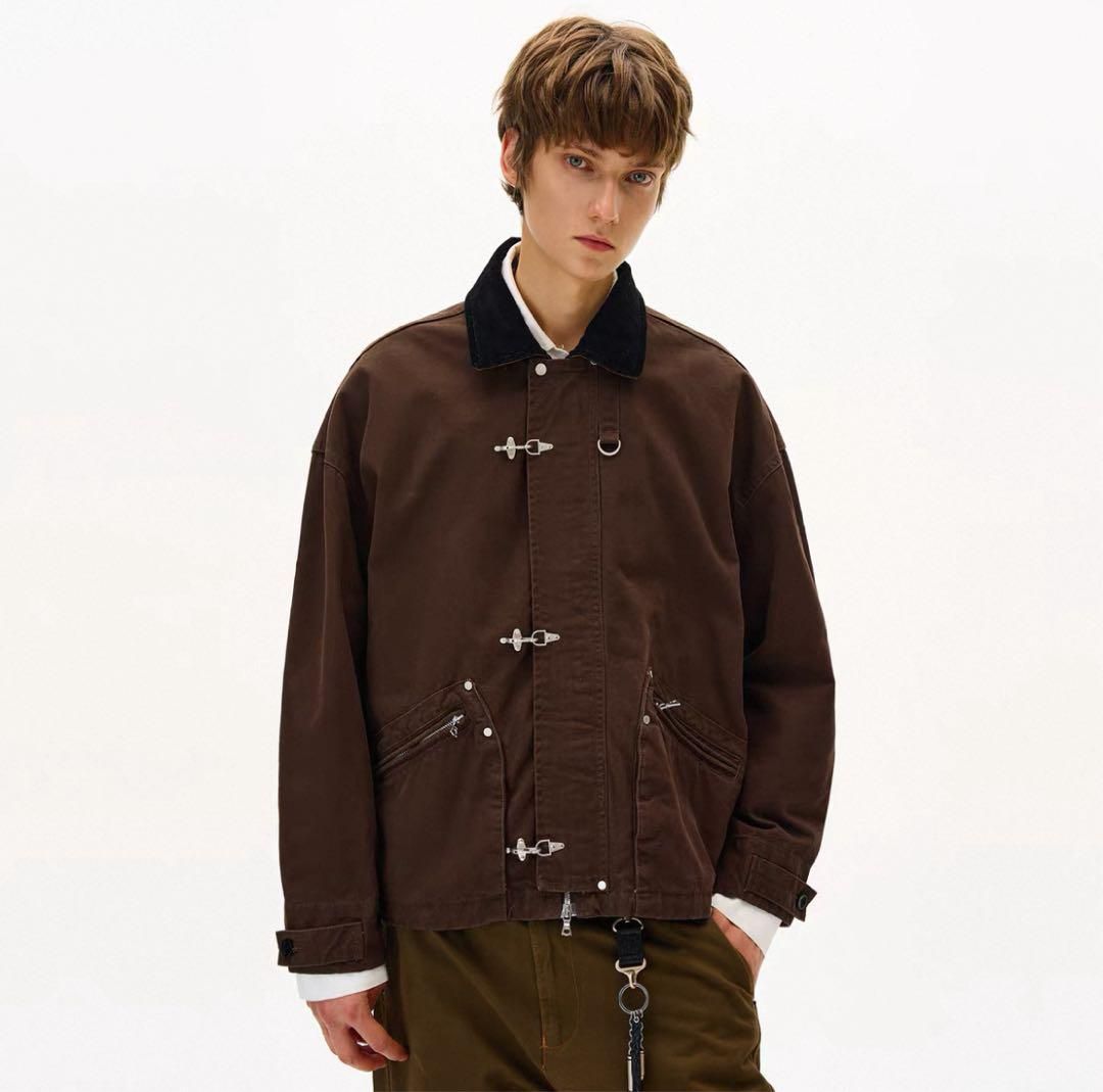 madwitch ファイヤーマンジャケット MADWITCH ファイヤーマンジャケット y2k opium 韓国ストリート - メルカリ