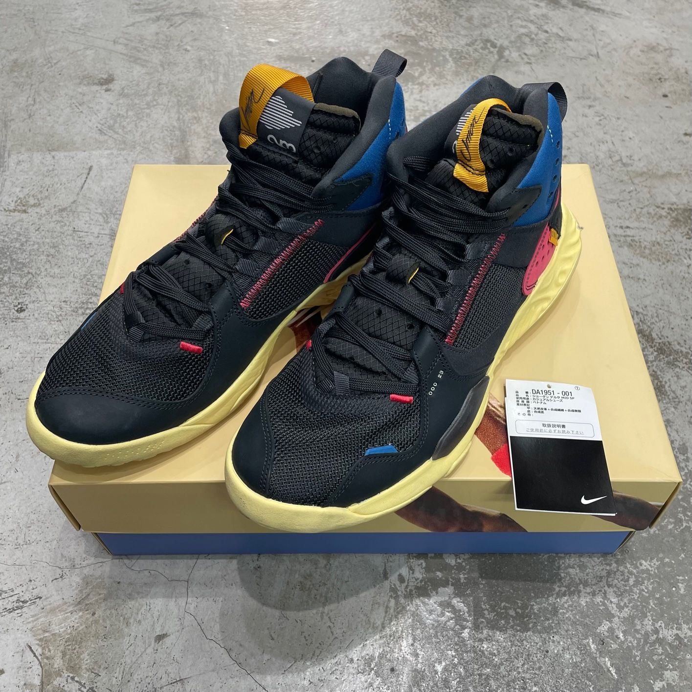 UNION NIKE JORDAN DELTA MID OFF NOIR コラボ ユニオン ジョーダン 