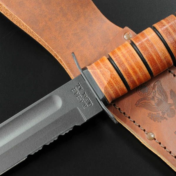 KA-BAR ハンティングナイフ U.Sアーミー 1219 半波 18歳以上 - メルカリ