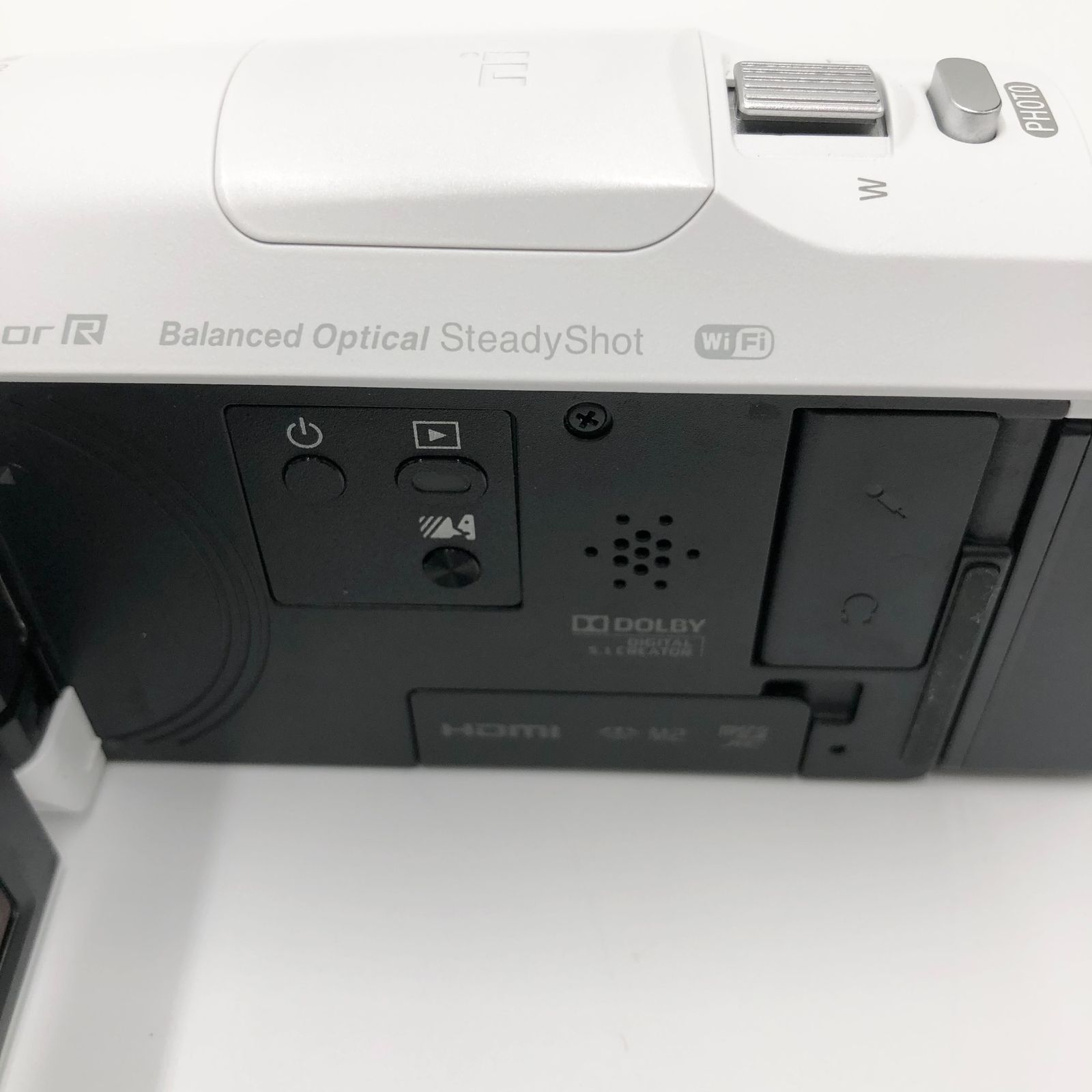 SONY(ソニー) ビデオカメラ Handycam HDR-CX680 ホワイト 内蔵
