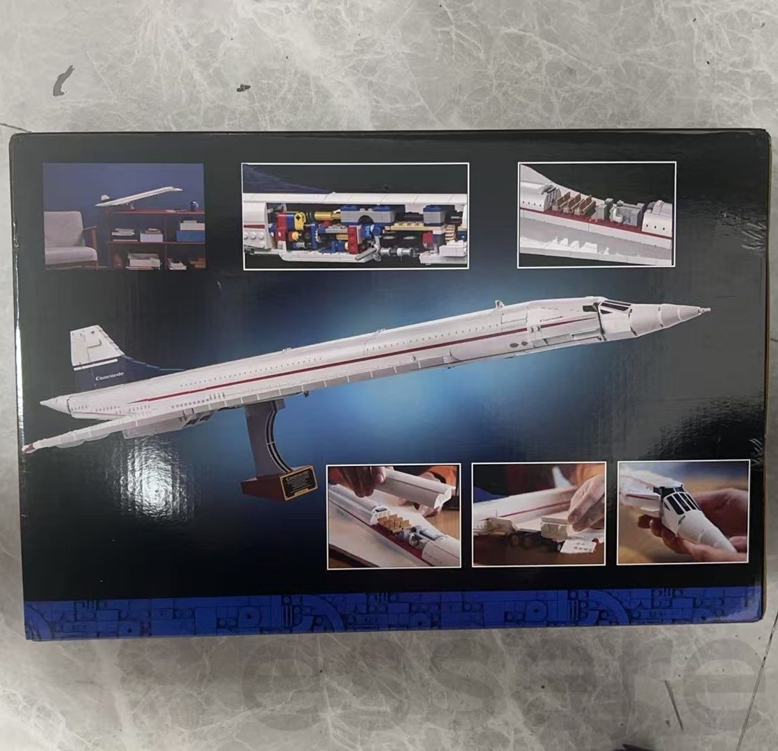 ブロック 互換品 コンコルド号