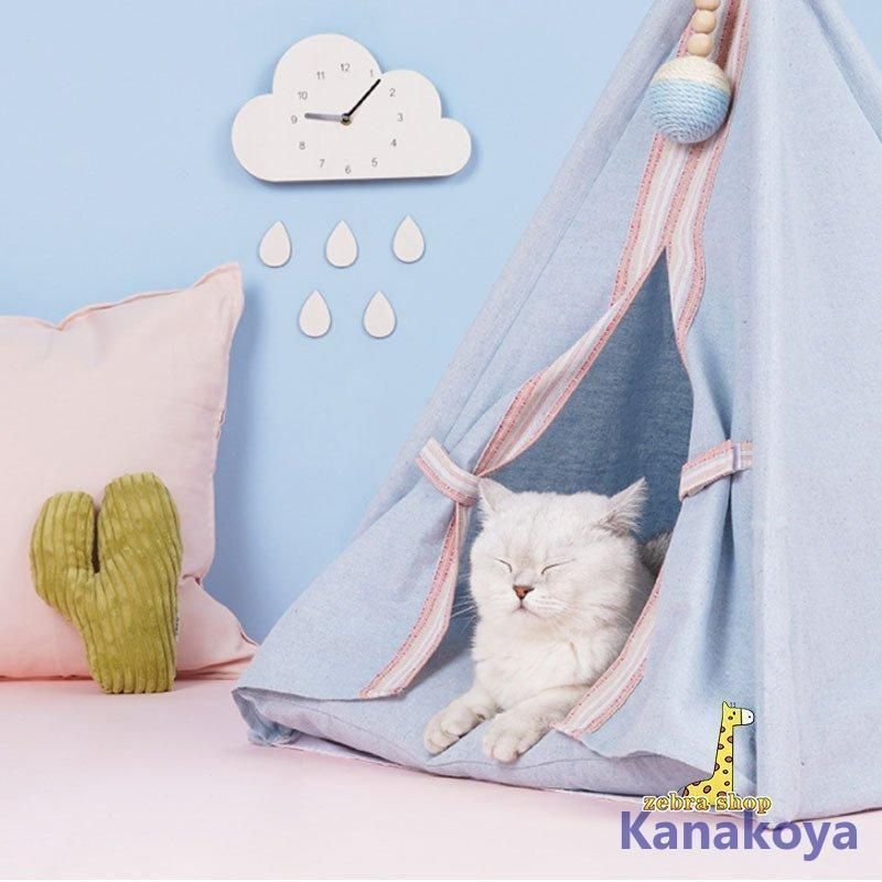 ティピーテント ペットベッド