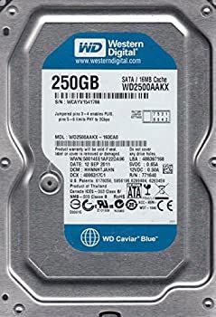 【】wd2500aakx-193ca0、DCM hhnnhtjahn、Westernデジタル250?GB SATA 3.5ハードドライブ