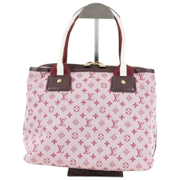 オープニング価格 かわいい【美品】LOUIS VUITTON ルイヴィトン ミニサックマリーケイト M92506 ミニラン ハンドバッグ モノグラム  チェリー ピンク キャンバス - メルカリ