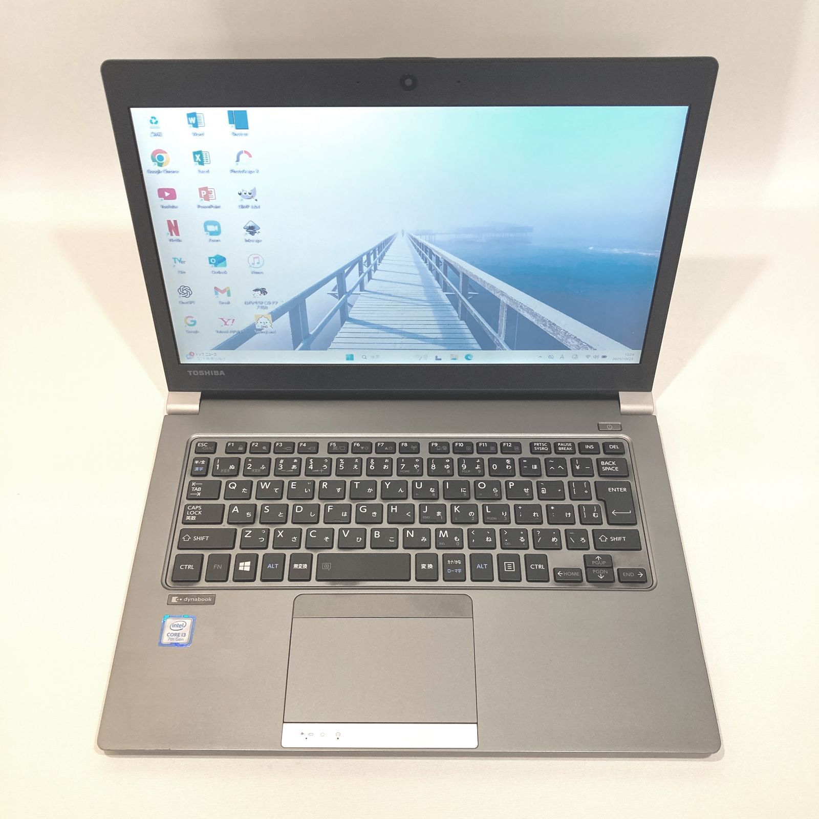 初心者 快適 カメラ オフィス シルバー すぐ使えるノートパソコン T351-1