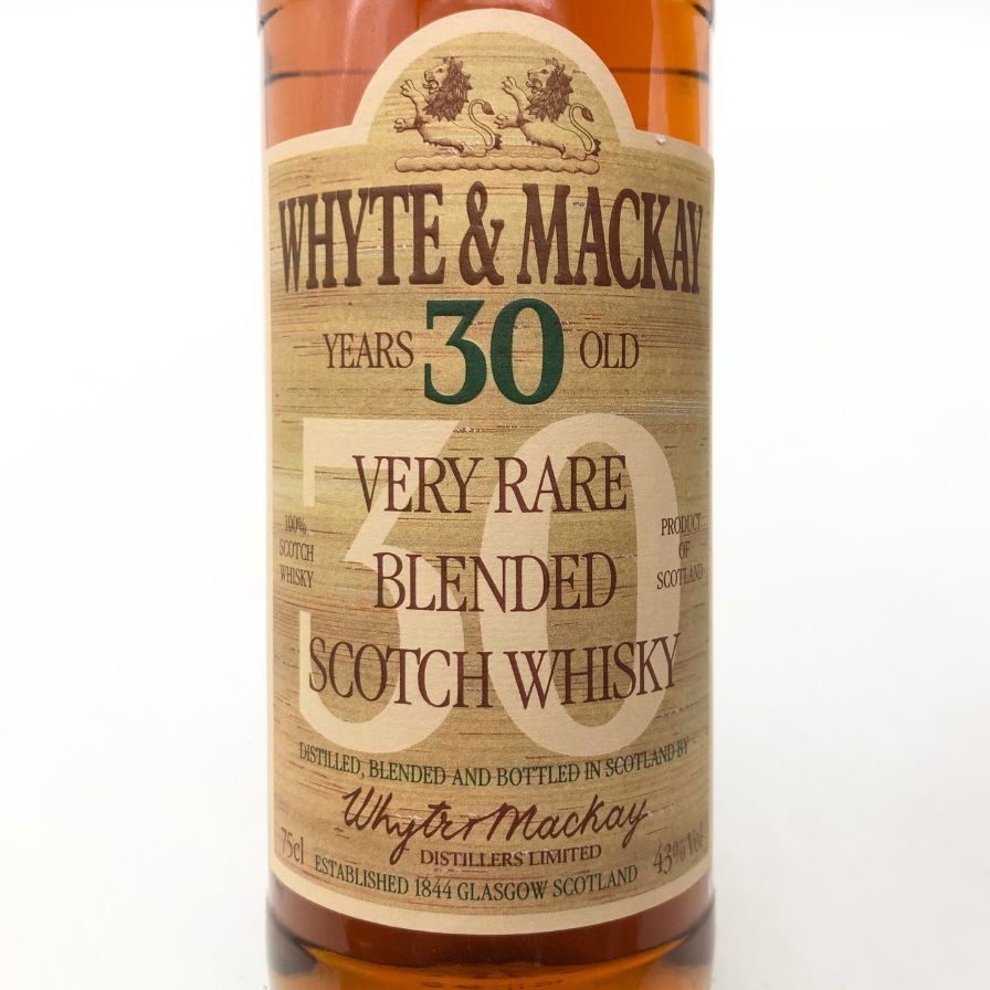 未開栓】ホワイト&マッカイ 30年 750ml 43% 箱無 - メルカリ