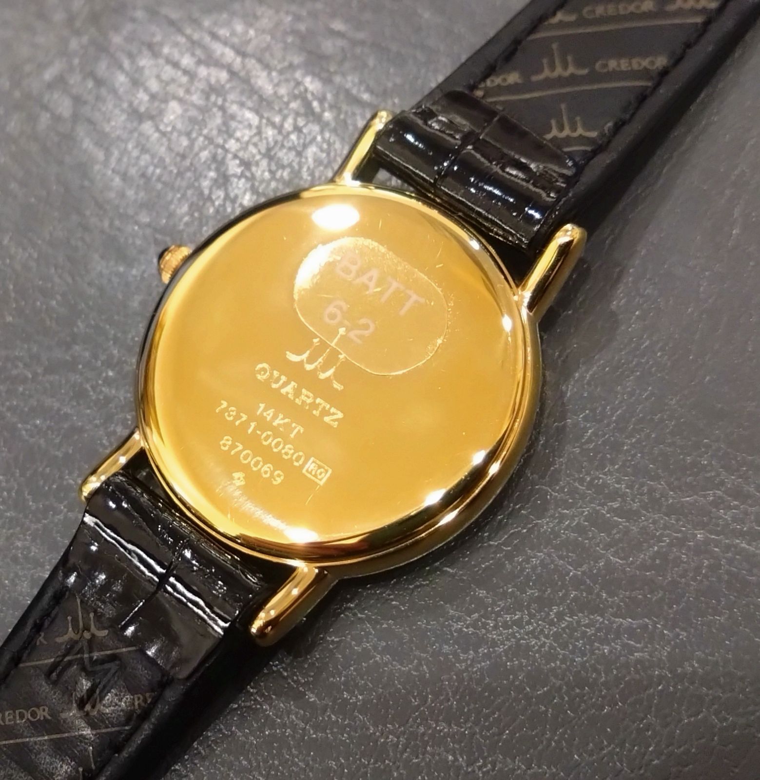 903 極美品！ SEIKO セイコー クレドール 14K クォーツ 腕時計 7371-0080 - メルカリ