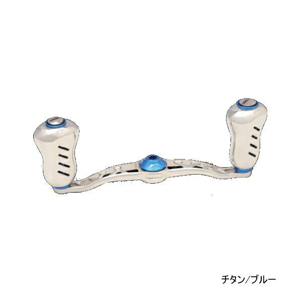 リブレ クランク フェザー 110 FLSF110-FP 左巻 シマノ用 チタン/ブルー 2929 【返品】