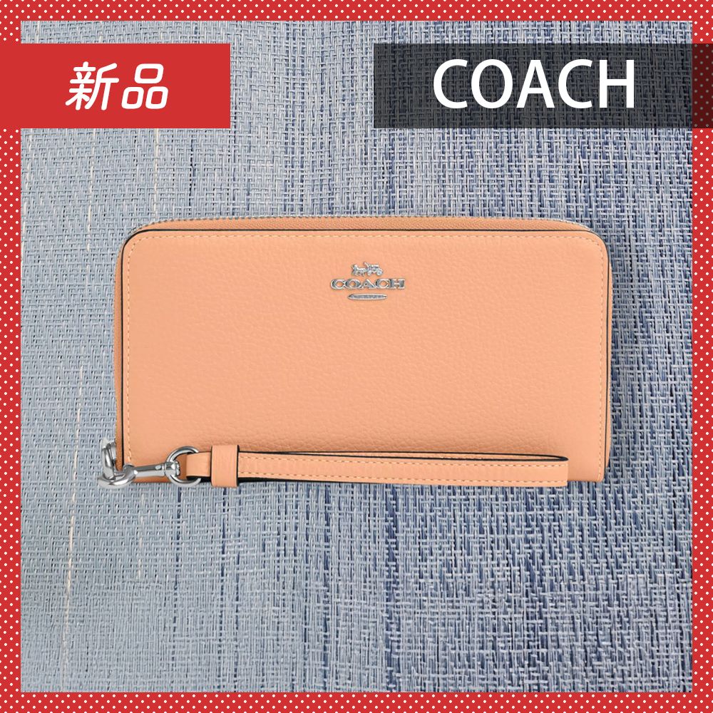 ?新品未使用? COACH コーチ 長財布 ロング ジップ アラウンド 