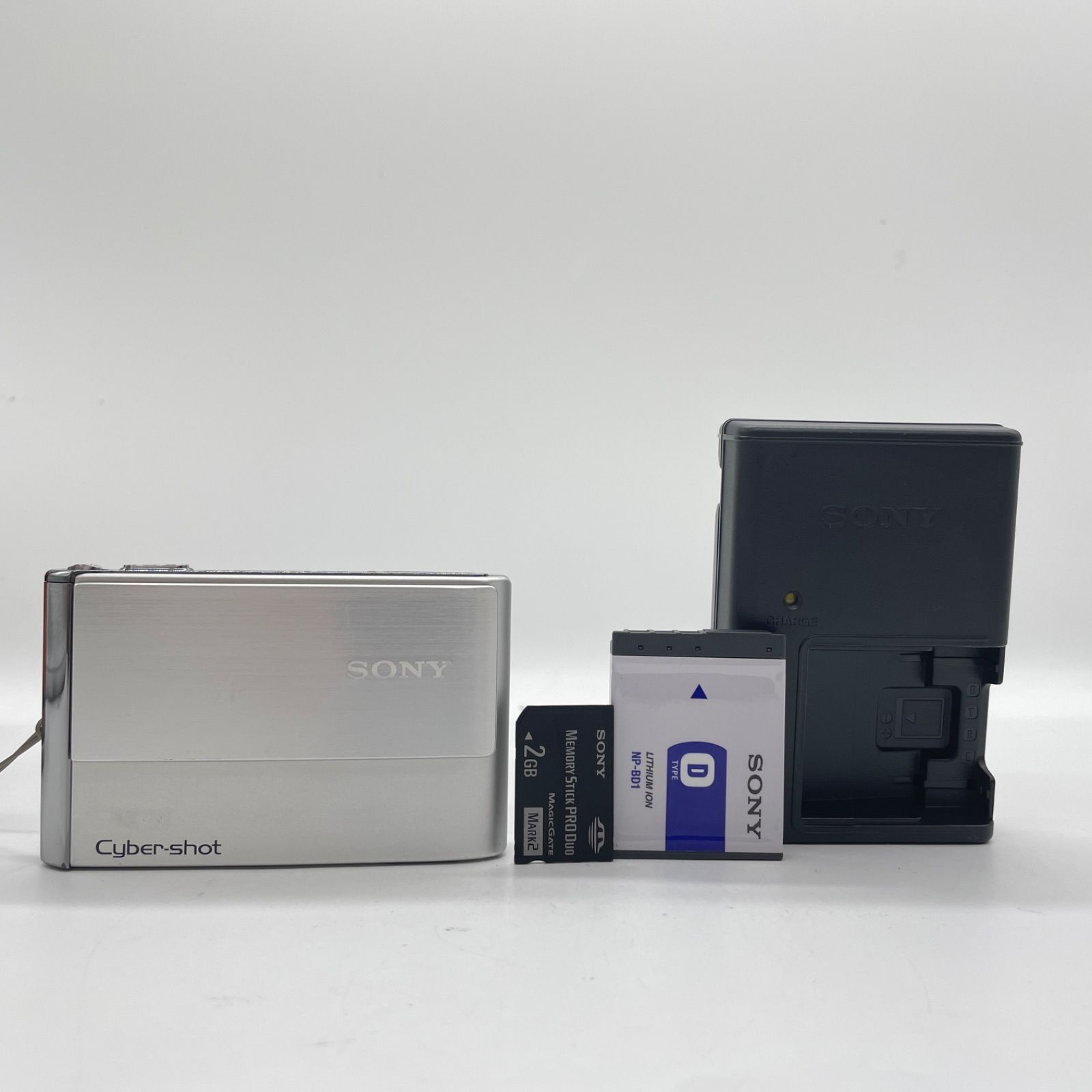 動作品 転送特典無料あり SONY Cyber-shot DSC-T70 日本語表記無し デジタルカメラ デジカメ コンデジ メーカー SONY