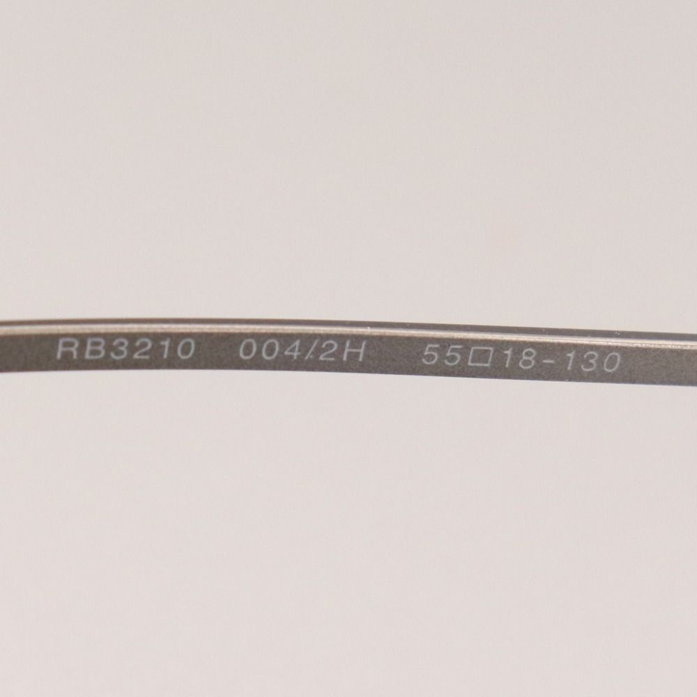 □ レイバン サングラス RB3210 004/2H 55□18-130 アイウェア