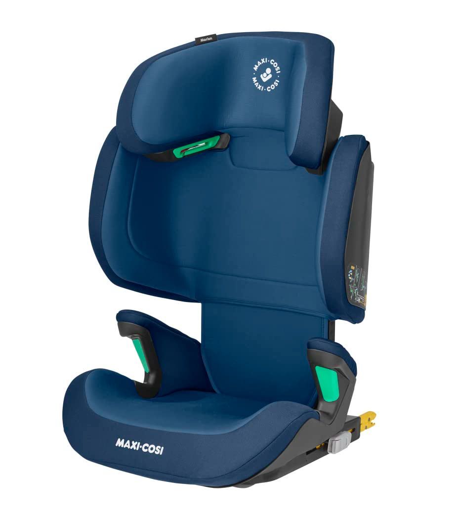 QNY8742875110 付き 3歳半~ ベーシックブルー アイサイズ モリオン i-SIZE MORION ISOFIX シートベルト固定両対応 MAXI-COSI マキシコシ