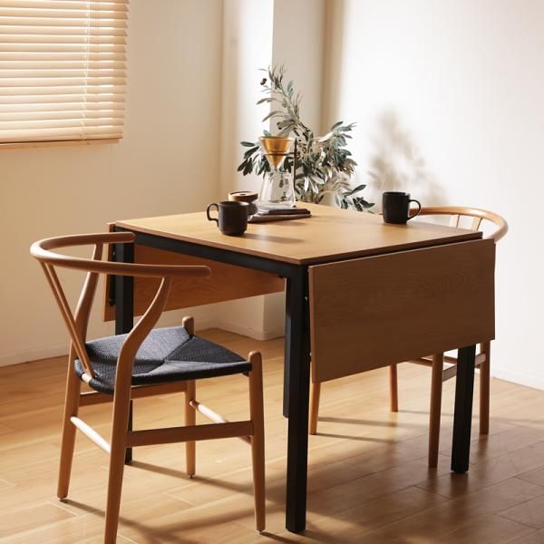 無印良品 オーク材テーブル 丸脚 ダイニングテーブル 机 食卓 D091 オーク材テーブル・丸脚・幅150cm | 無印良品