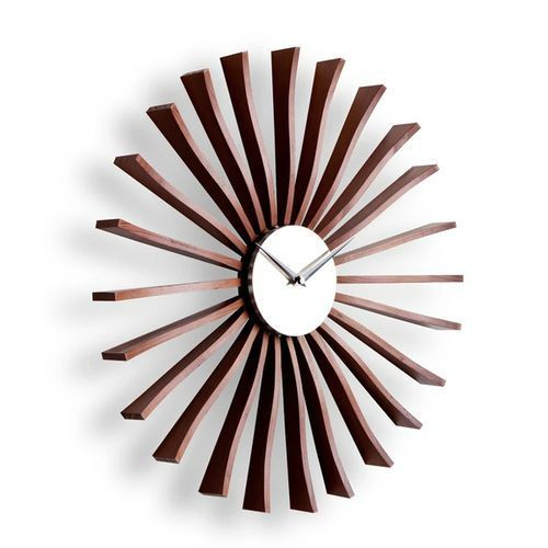 時計 壁掛け時計 掛け時計 ウォールクロック 壁時計 クロック フラッタークロック インテリア雑貨 リビング 寝室 書斎 おしゃれ シンプル モダン 壁掛け 壁面 ブラウン TALLINNNEXPO_COM
