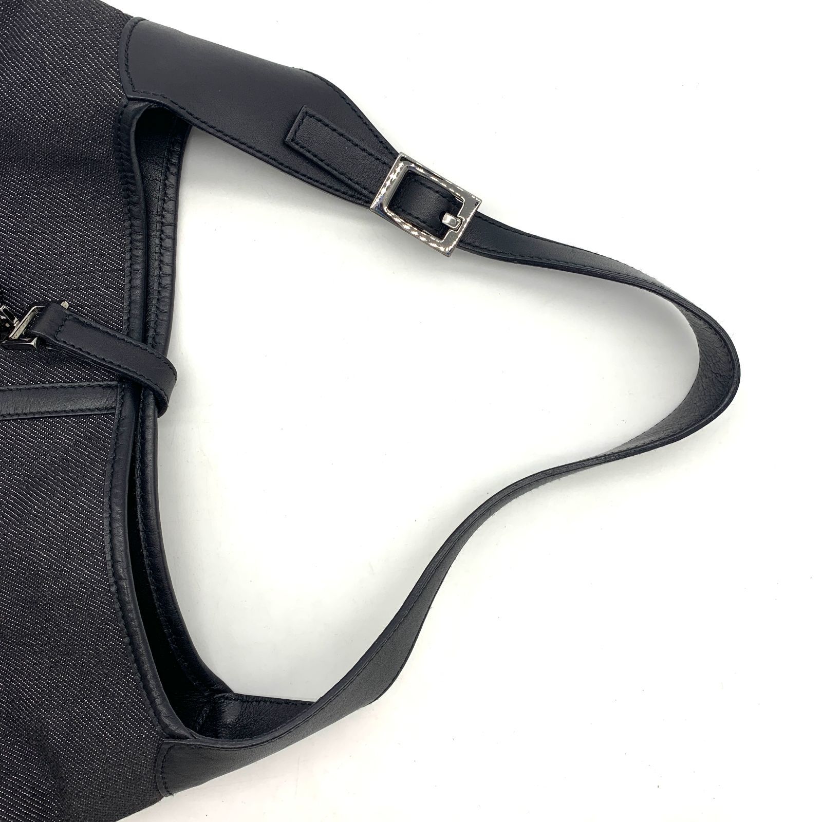 ▽GUCCI/グッチ ワンショルダーバッグ 28628 キャンバス/レザー 