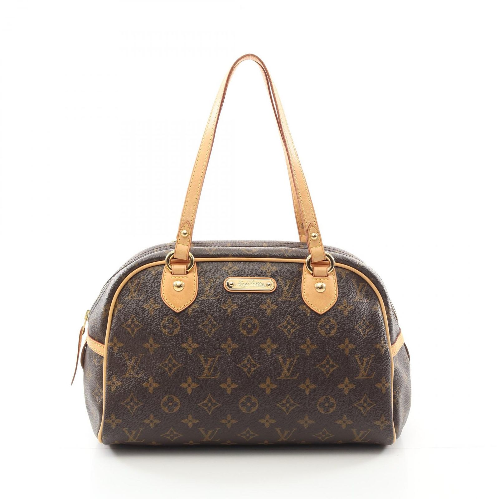 ルイ ヴィトン LOUIS VUITTON ショルダーバッグ モントルグイユPM M95565 PVCコーティングキャンバス レザー モントルグイユPM レディース Used B